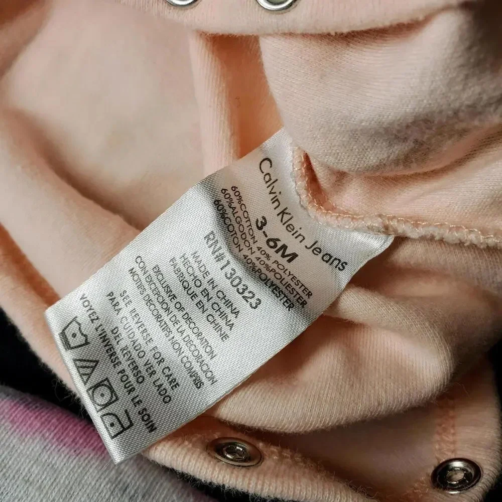 Calvin Klein Casual Baby Girl Bundle Size 3-6 Months